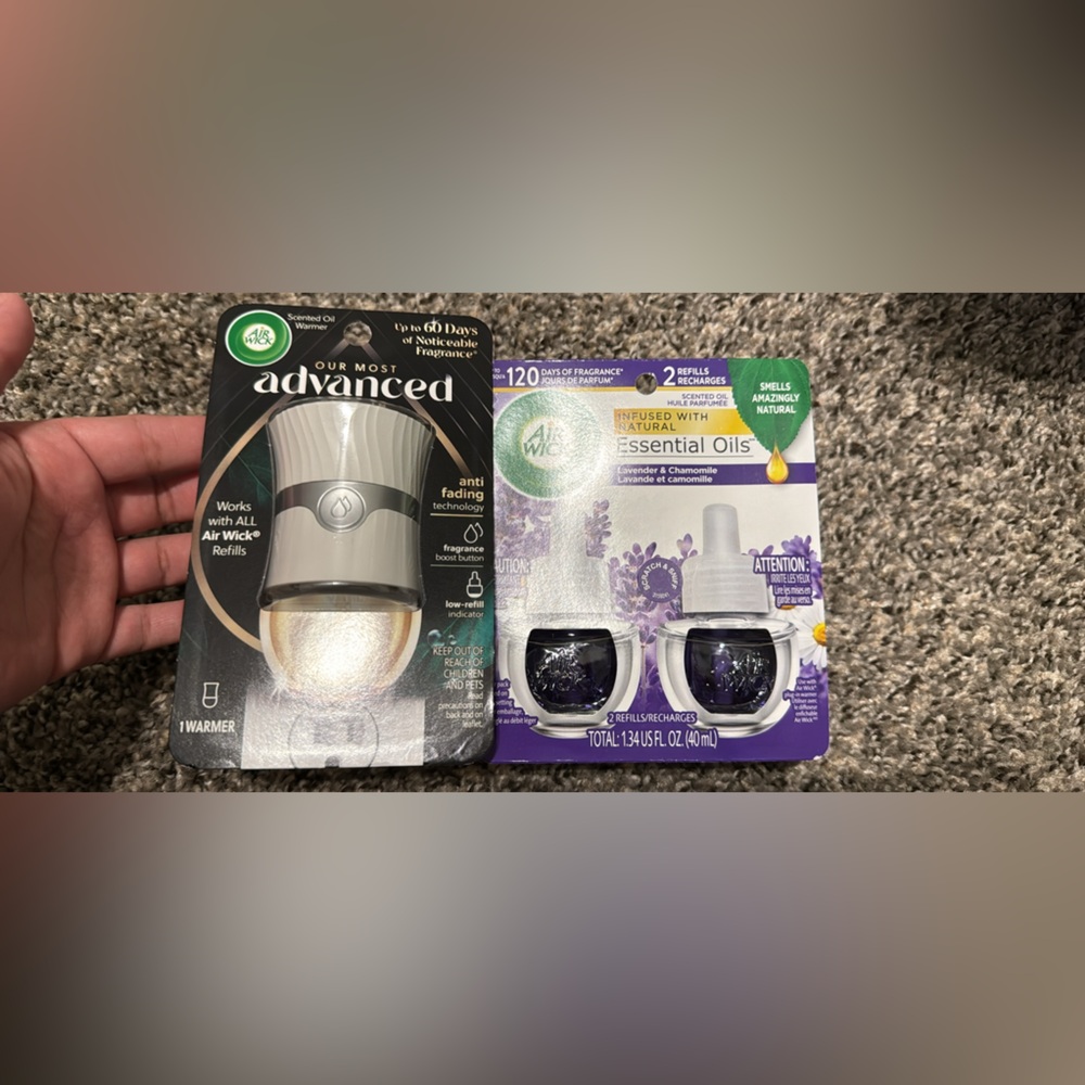 Air Wick Essential Oils Lavender Refills